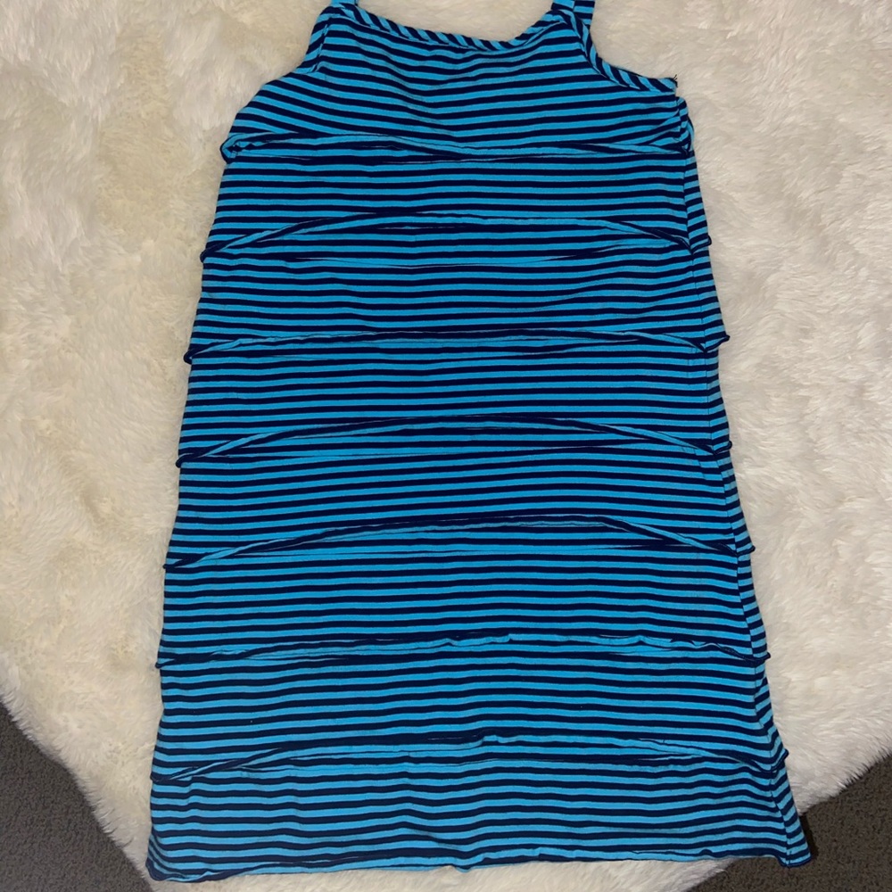 Hanna Andersson Striped Dress, Size 140cm